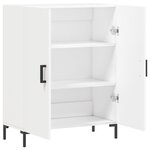 vidaXL Buffet blanc 69 5x34x90 cm bois d'ingénierie