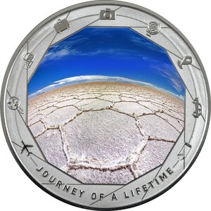 Monnaie SALAR DE UYUNI Journey of a Lifetime 1 Oz Argent 1000 Francs Cameroon 2025 (PRÉCOMMANDE)