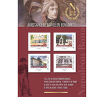 Collector 4 timbres - Naissance de Napoléon Bonaparte - Lettre Verte
