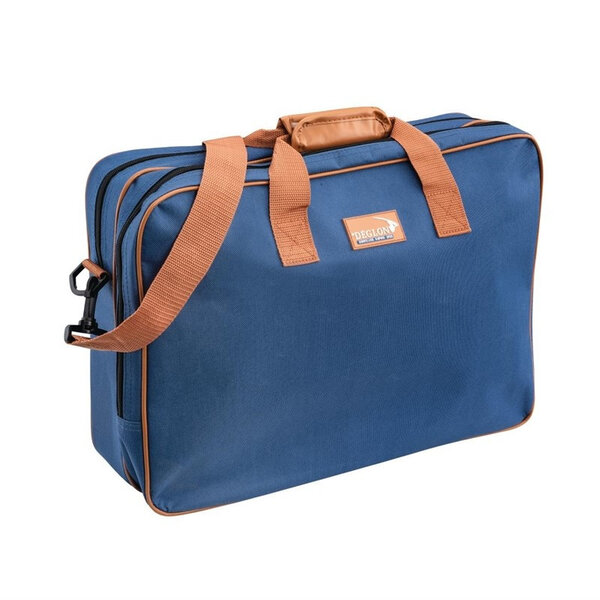 Mallette professionnelle à couteaux grise - capacté 10 couteaux - deglon -  - polypropylène 460x150x330mm