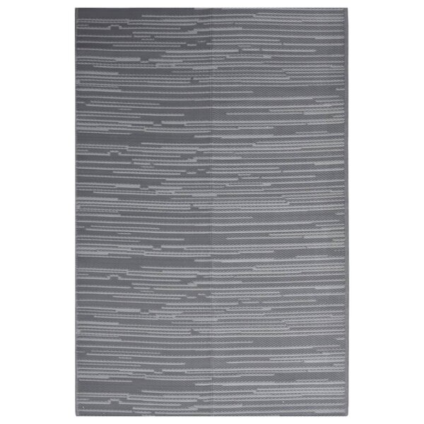 vidaXL Tapis d'extérieur ARAKIL anthracite 140x200 cm PP