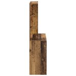 vidaXL Bureau Bois ancien 78.5 x 37 x 154.5 cm Bois d'ingénierie