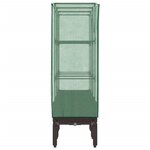 vidaXL Jardinière surélevée avec housse aspect rotin 120x40x140 cm