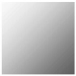 vidaXL Miroir mural carré 50 x 50 cm Verre