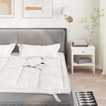 vidaXL Protège-matelas blanc 180x200 cm