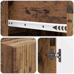 vidaXL Ensemble de Meubles 2 Pièces 66 x 34 5 x 90 cm Bois d'ingénierie