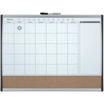 Nobo Tableau organisateur mensuel magnétique 58 5x43 cm