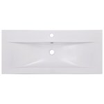Vidaxl ensemble de meubles de salle de bain gris béton aggloméré