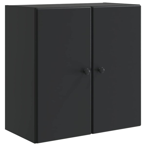 vidaXL Armoire Murale 59 x 31 x 60 cm Bois d'ingénierie Noir