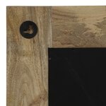 vidaXL Miroir Bois de manguier massif 50 x 80 cm