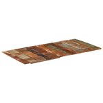 vidaXL Dessus de table rectangulaire 60x120 cm 15-16 mm Bois récupéré