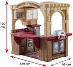 Grande cuisine et Grill Walk-in marron