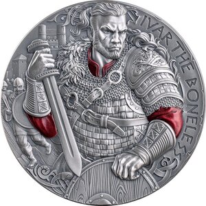 Monnaie IVAR THE BONELESS Way To Valhalla 2 Oz Argent 2000 Francs Cameroon 2026