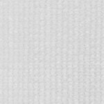 Vidaxl store roulant d'extérieur blanc 60x140 cm pehd