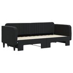 vidaXL Lit de jour avec gigogne sans matelas 80x200 cm