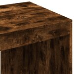 vidaXL Bureau chêne fumé 103 5x56 5x94 cm bois d'ingénierie