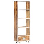 vidaXL Bibliothèque 56x28x163 cm Bois massif de manguier brut