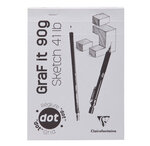 Bloc encollé grafit dot a5 80f 90g clairefontaine