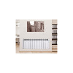 Radiateur plinthe à inertie fluide caloporteur 1250w