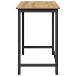 vidaXL table Chêne artisanal 80 x 50 x 76 5 cm