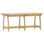 vidaXL Ensemble à manger de jardin 3 Pièces Bois de pin imprégné