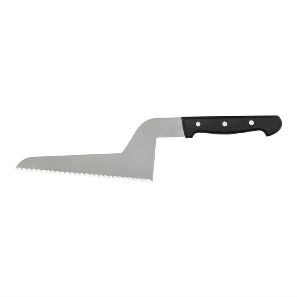 Couteau à gâteau professionnel denté à angle droit 22 cm - schneider -  - acier au molybdène chromé