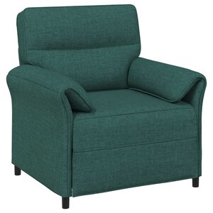 vidaXL Canapé 100 polyester cadre en métal MDF Contreplaqué
