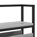 vidaXL Tête de lit de rangement Sonoma gris 80 cm Bois d'ingénierie