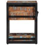 vidaXL Cabinet de chevet avec tiroir 2 Pièces 30 x 30 x 40 cm