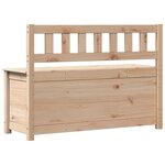 vidaXL Banc 110x41x76 5 cm Bois de pin massif