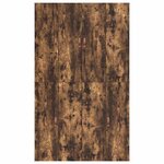 vidaXL Cadre de lit Chêne fumé 200 x 120 x 31 5 cm Bois d'ingénierie