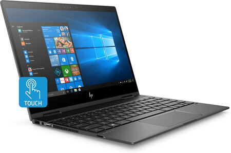 Hp envy x360 13-ag0000nf ultrabook tactile 13' fhd argent (amd ryzen 5  8 go de ram  ssd 256 go  amd radeon vega 8  windows 10)