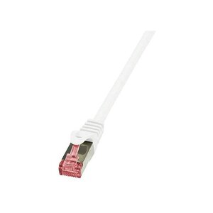 Câble patch, Cat. 6, S/FTP, 1,5 m, blanc LOGILINK
