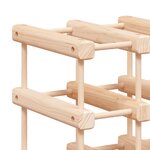 vidaXL Casier à vin pour 20 bouteilles 46 5x23x46 5 cm pin massif