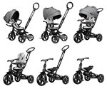 Tricycle Qplay New Prime Gris