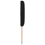 vidaXL Tête de lit avec des lumières à LED Réglable Noir 160 cm tissu