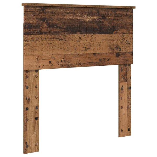 vidaXL Tête de lit Bois Ancien 80 cm Bois d'ingénierie