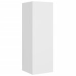 vidaXL Ensemble de meubles TV 5 Pièces Blanc Bois d'ingénierie