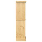vidaXL Casier à vin Corona 56x35x134 5 cm bois massif de pin