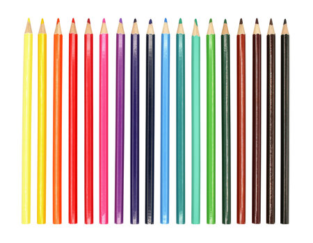 Crayons de couleur Qualité Beaux-Arts Couleur vives 18 pièces