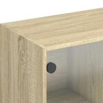 vidaXL Buffet chêne sonoma 102x37x75 5 cm bois d'ingénierie