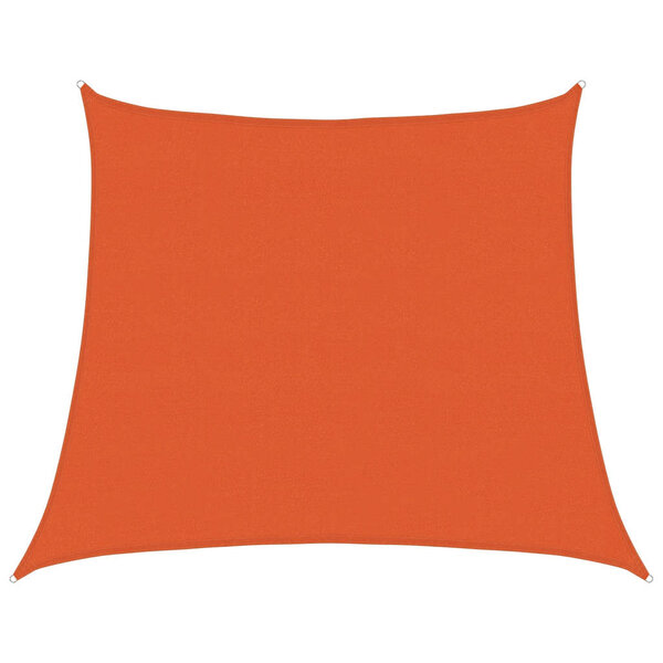 vidaXL Voile d'ombrage 160 g/m² trapèze orange 4/5x4 m PEHD