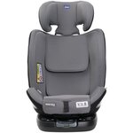 Siège-auto UNICO EVO - Groupe 0/1/2/3 - I-Size - Inclinable - Réducteur - gris foncé