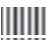 vidaXL Auvent rétractable anthracite et blanc 5x3 m tissu et aluminium