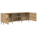 vidaXL Meuble TV chêne artisanal 150 x 30 x 50 cm Bois d'ingénierie