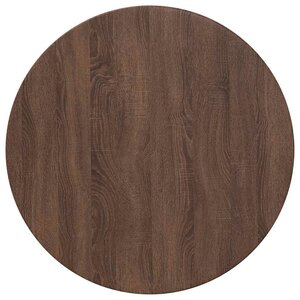 vidaXL Plateau de table Chêne marron 70 x 70 x 1 5 cm
