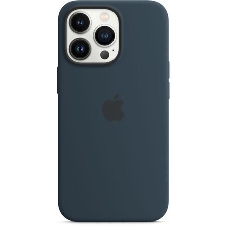 APPLE Coque Silicone pour iPhone 13 Pro avec MagSafe - Abyss Blue