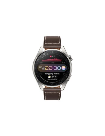 Huawei watch 3 pro classic 3 63 cm (1.43") amoled 48 mm 4g titane gps (satellite)