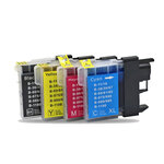 B-980/1100 2bk/c/m/y pack 5 cartouches compatibles avec brother lc-980/1100