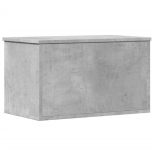 vidaXL Boîte de rangement gris béton 60x35x35 cm bois d'ingénierie
